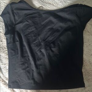 Dynamite Black Fitted Tank Top